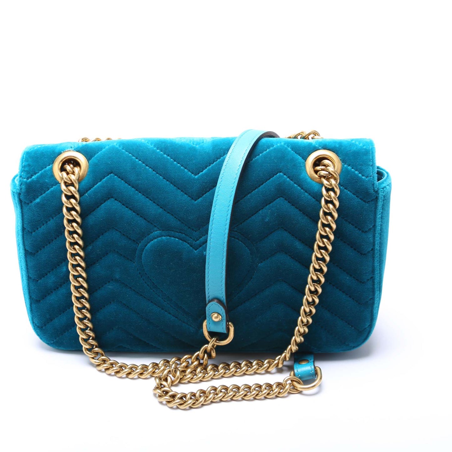 Gucci Marmont Shoulder Velvet Small Flap 443497 Bag