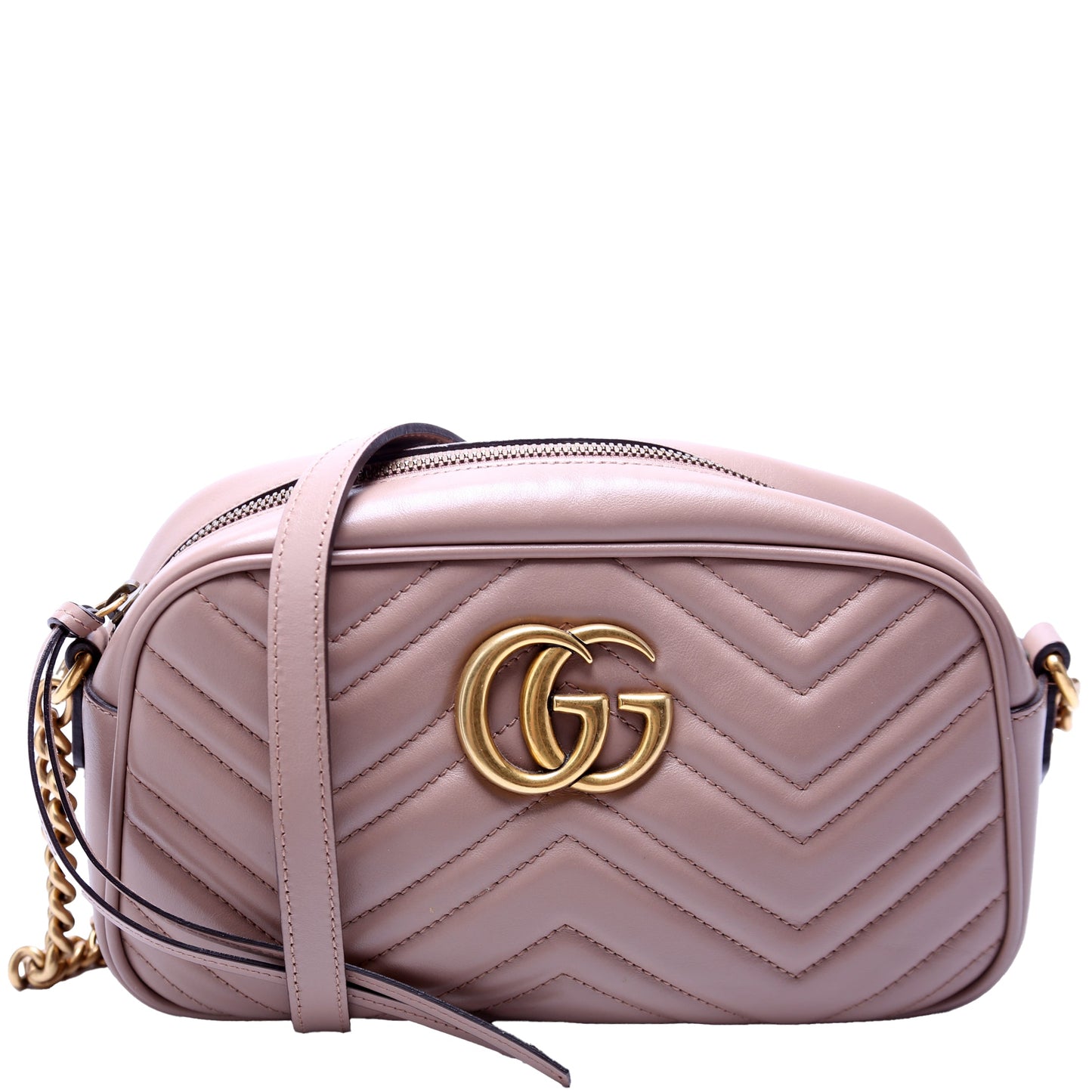 Gucci 447632 Marmont Small Leather Camera Bag