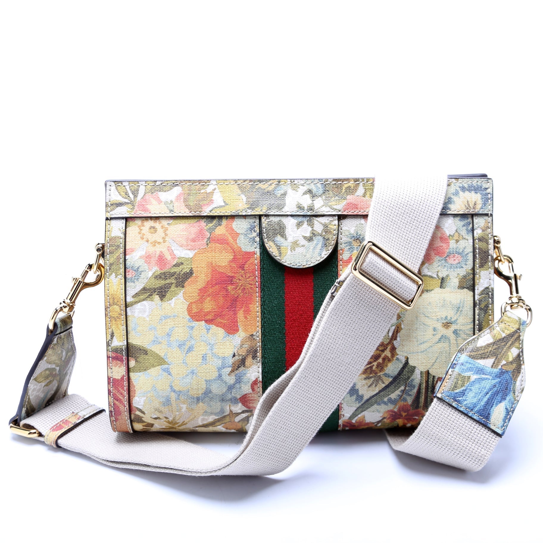 Gucci 702200 Ophidia Water Flora Bag