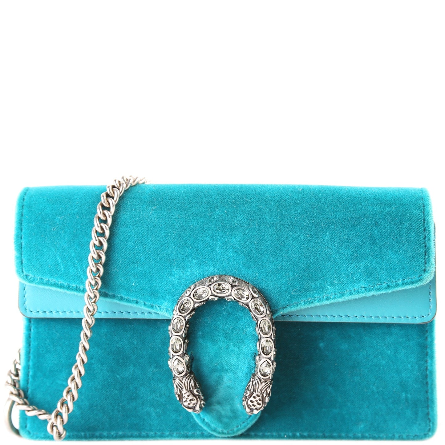 Gucci 476432 Dionysus GG Velvet Super Mini Bag