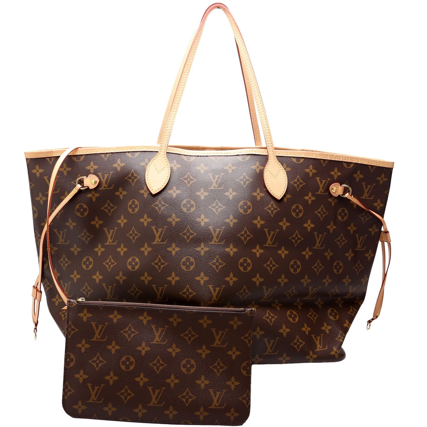 Louis Vuitton Neverfull W/ Wallet GM Monogram