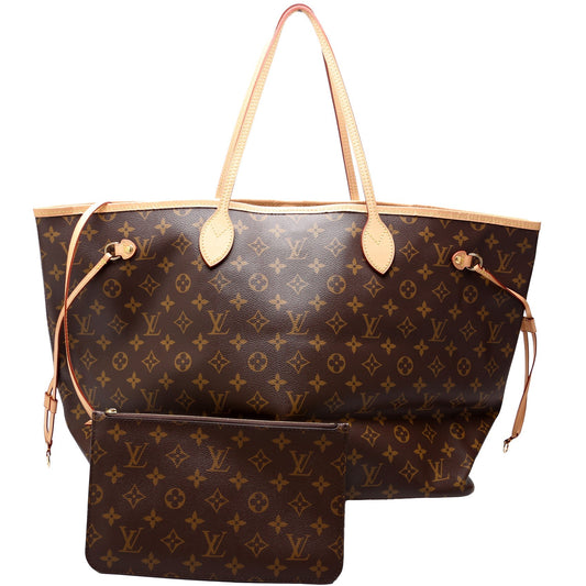 Louis Vuitton Neverfull W/ Wallet GM Monogram