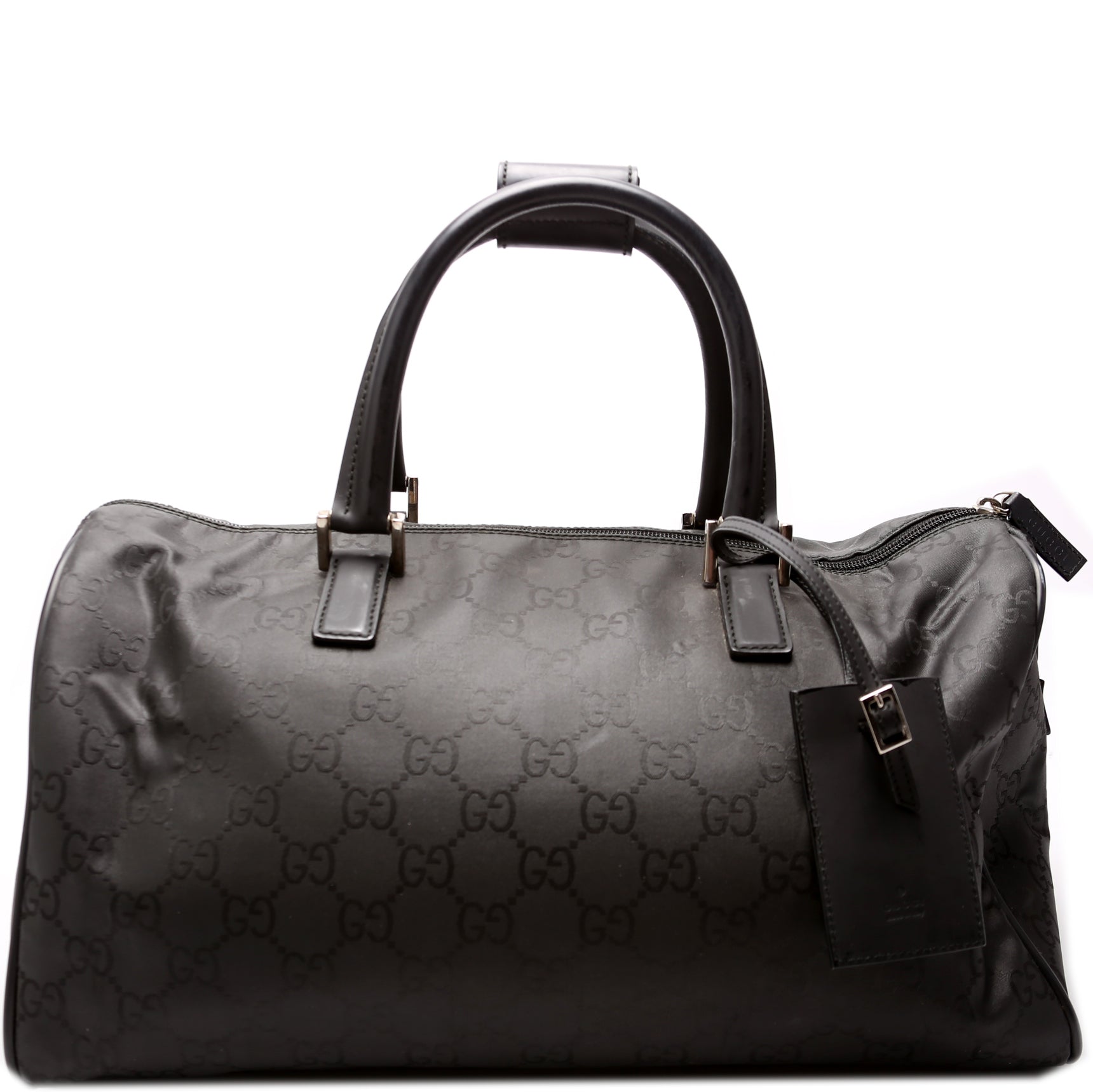 Gucci 012.0383 GG Nylon Duffle Bag