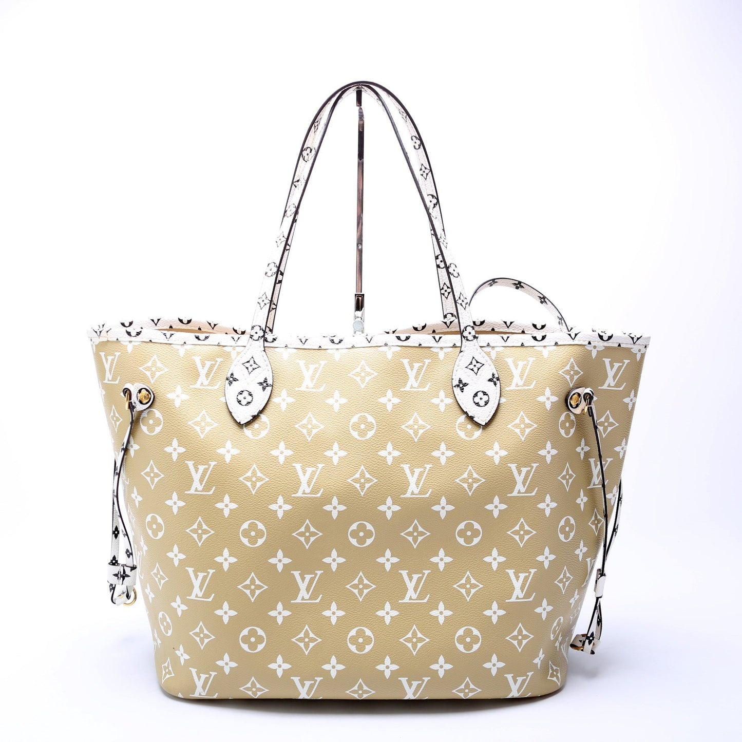 Louis Vuitton Neverfull W/Wallet MM Giant Monogram