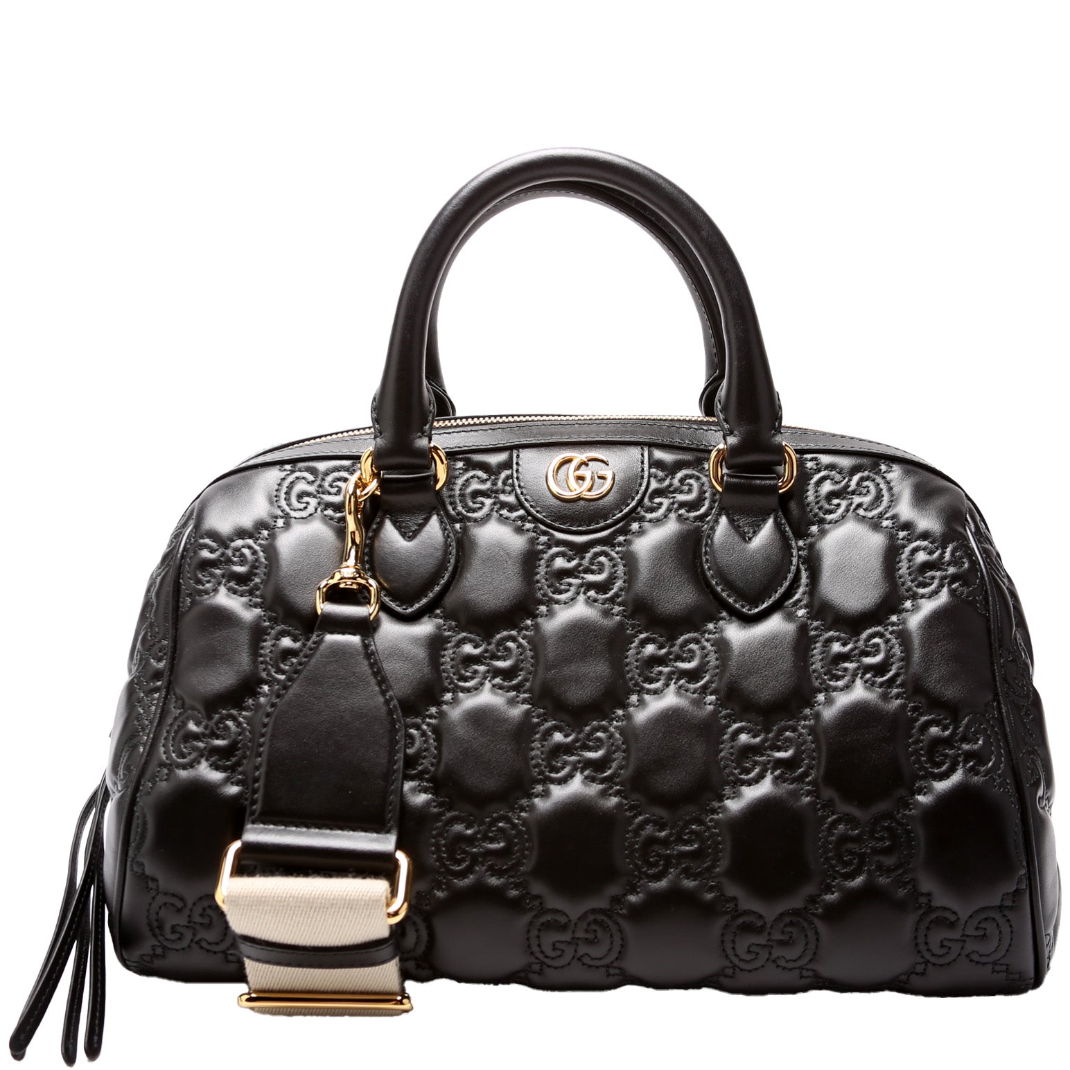 Gucci GG Matelasse Medium Bowler 702242 Bag