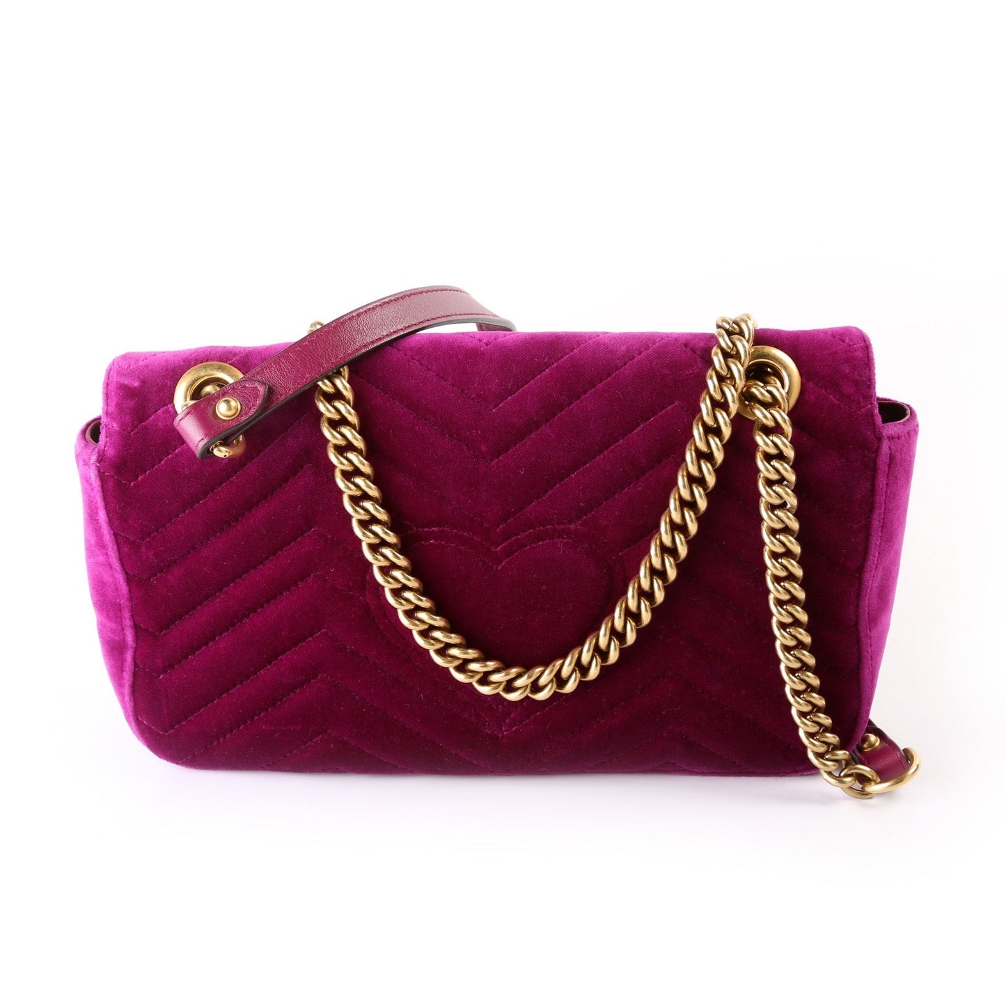Gucci Marmont Shoulder Velvet Small Flap 443497 Bag