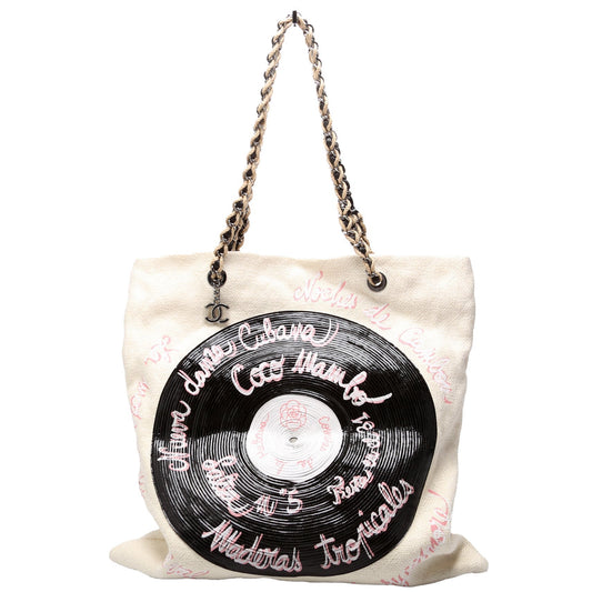 Chanel Paris-Cuba Canvas Large Shopping Tote 23M Bag