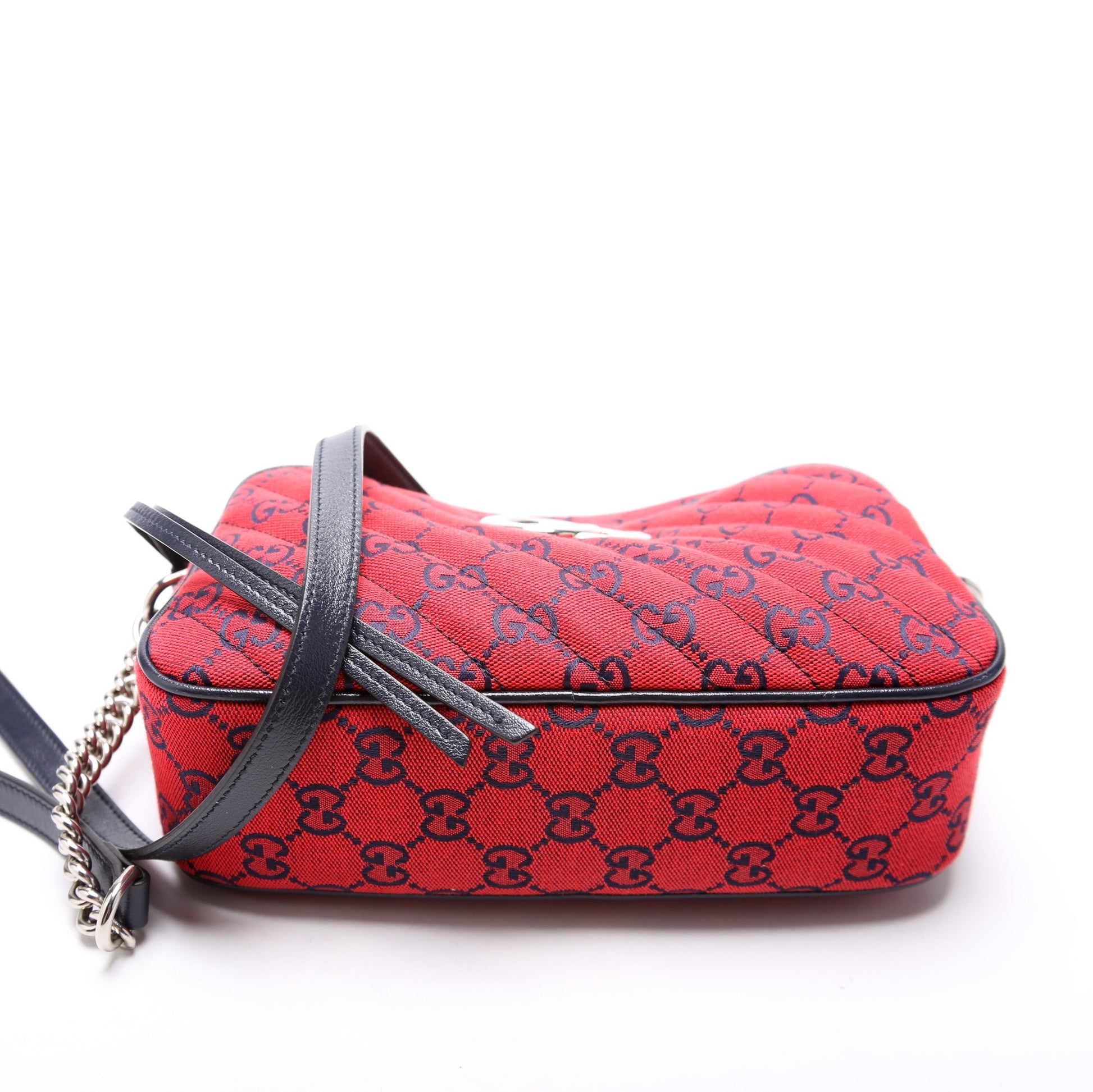 Gucci 447632 Marmont Small Canvas Camera Bag