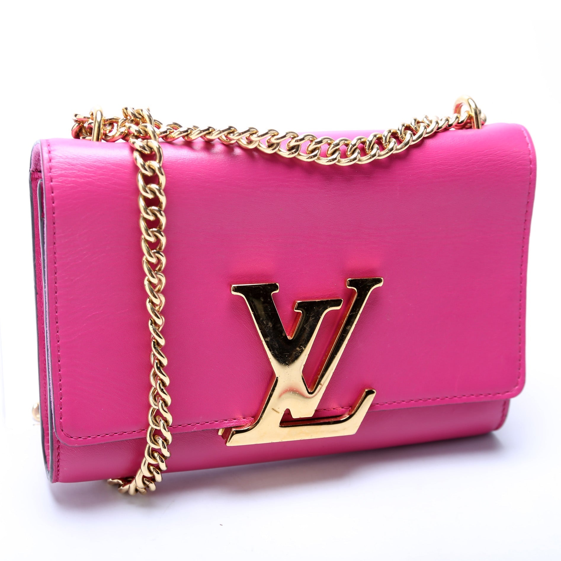  Louis Vuitton LOUISE PM CHAIN BAG CLF (A-)