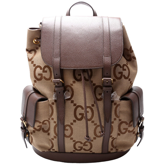 Gucci GG Jumbo Canvas Backpack 678829 Bag
