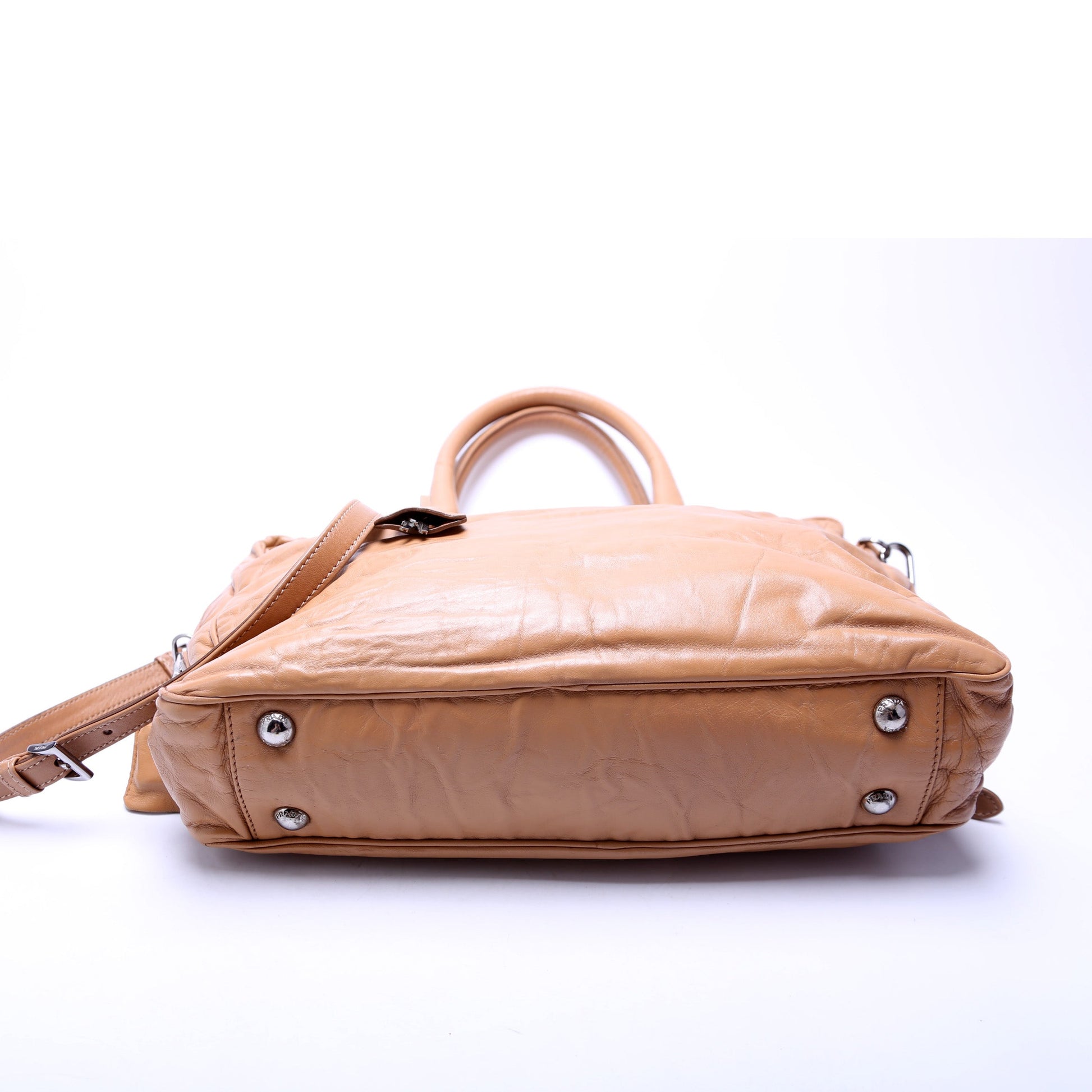 Prada Nappa Antique Satchel Bag