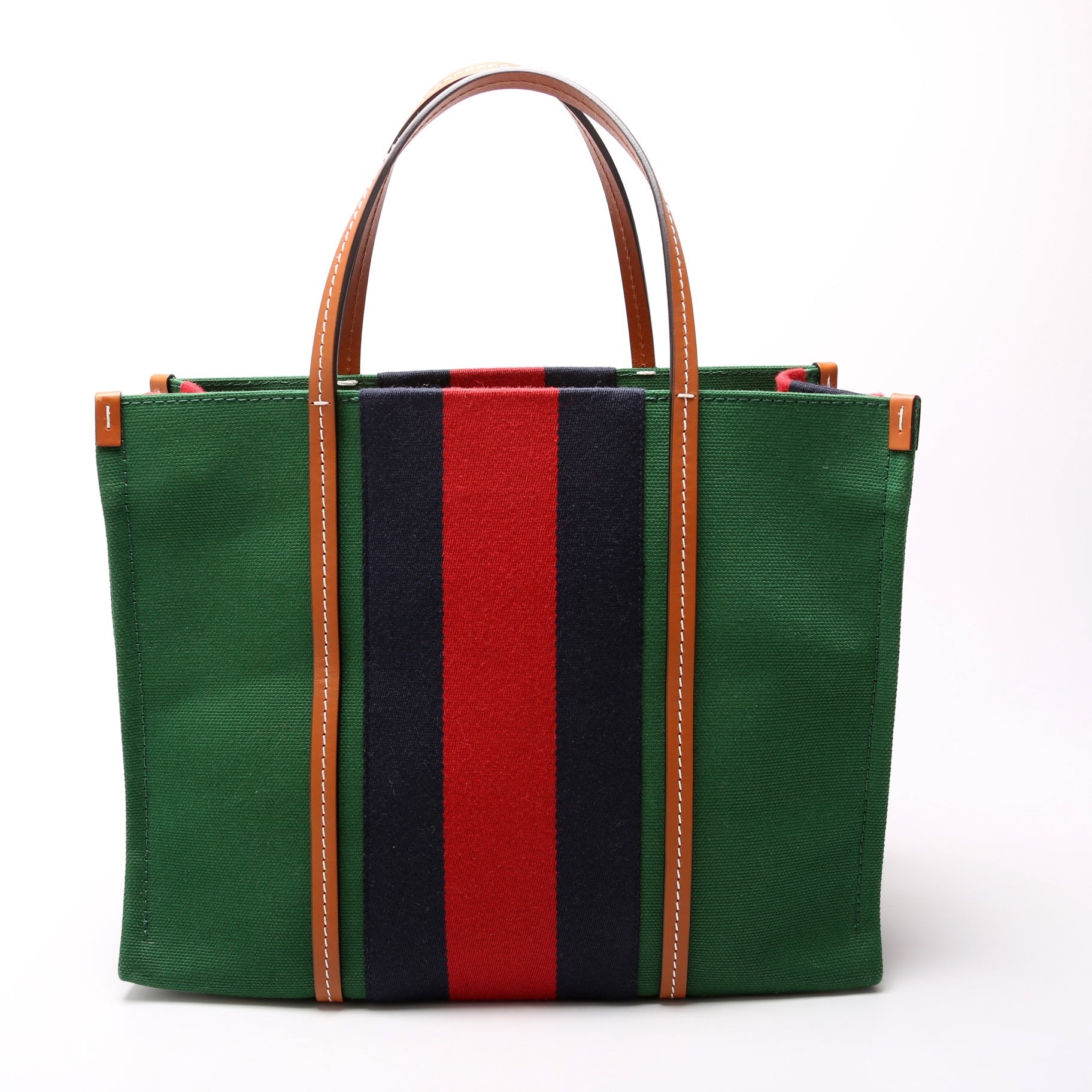 Gucci 727721 Small Interlocking G Web Tote Bag