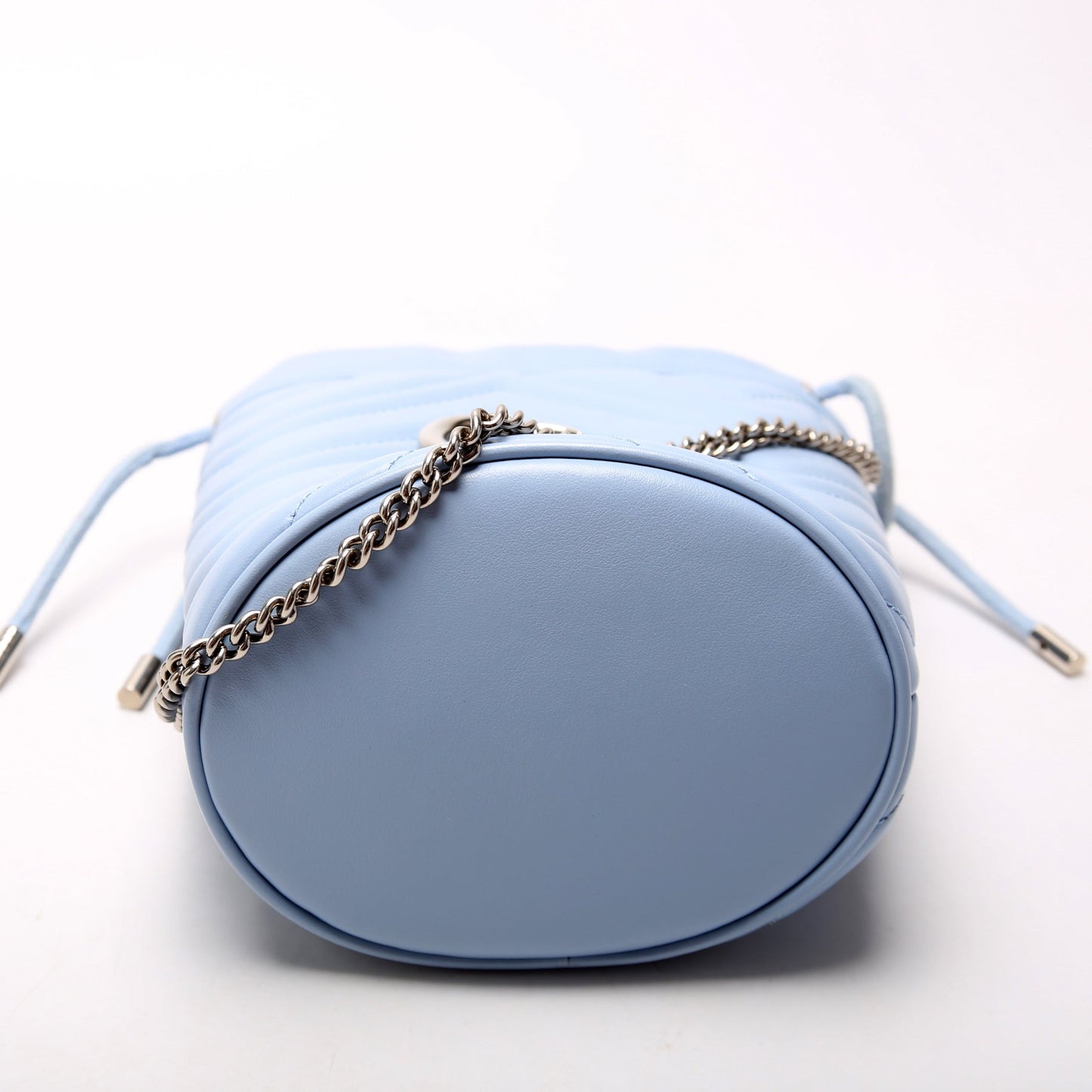 Gucci 575163 Marmont Mini Bucket Blue Bag
