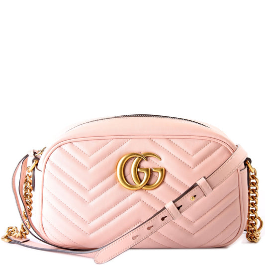 Gucci Marmont Small Leather Camera 447632 Bag
