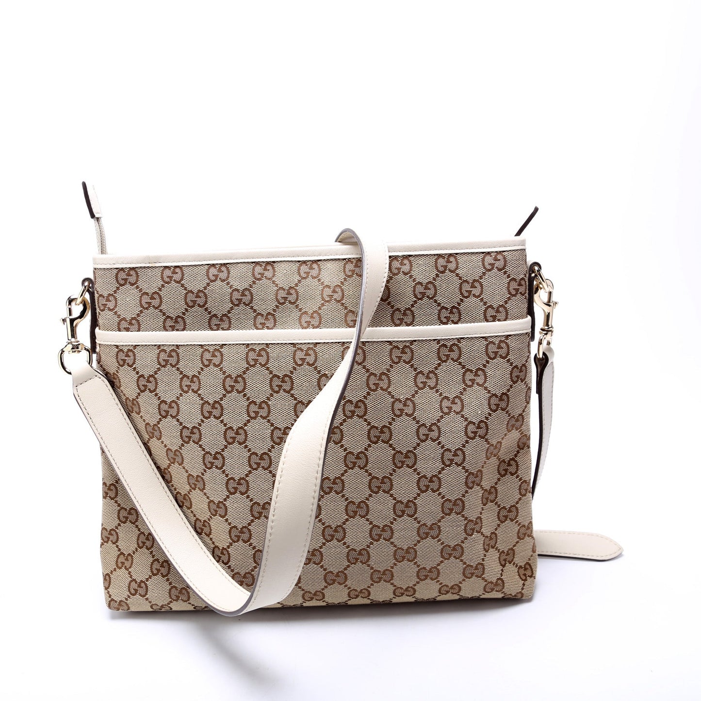 Gucci 388924 GG Canvas Crossbody Bag