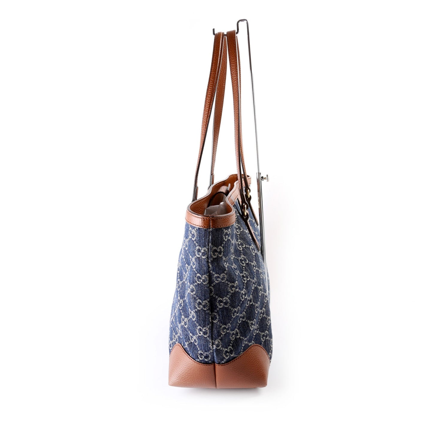 Gucci 631685 Ophidia GG Denim Tote Bag