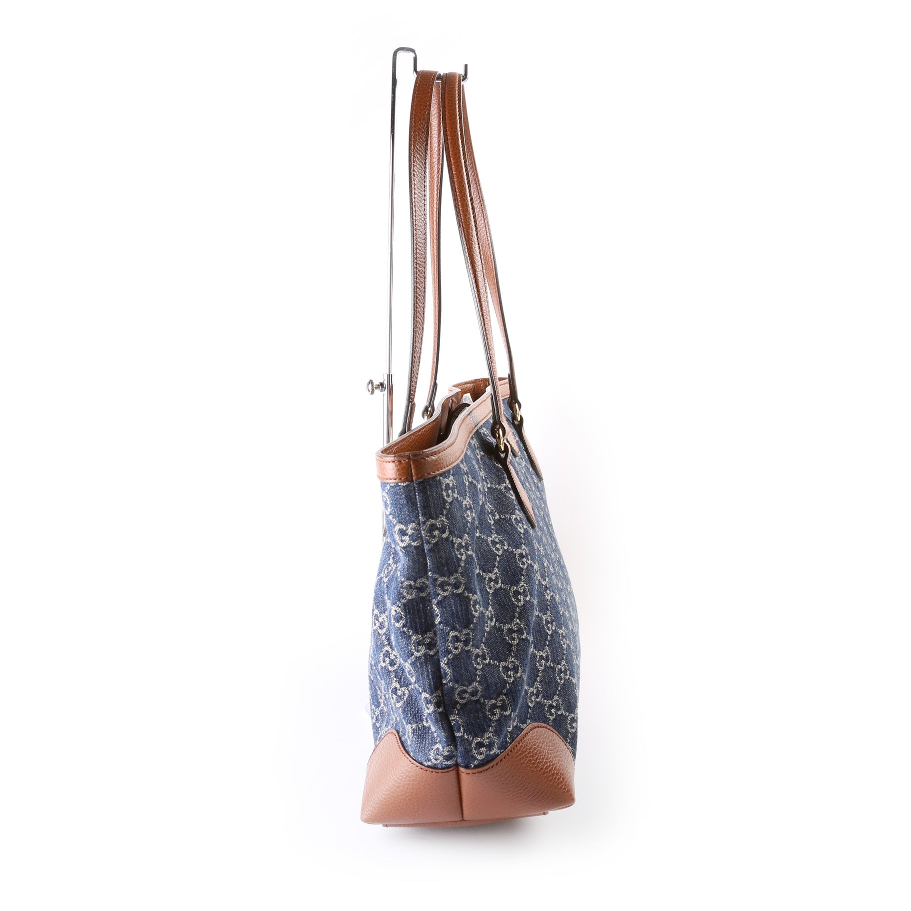 Gucci 631685 Ophidia GG Denim Tote Bag