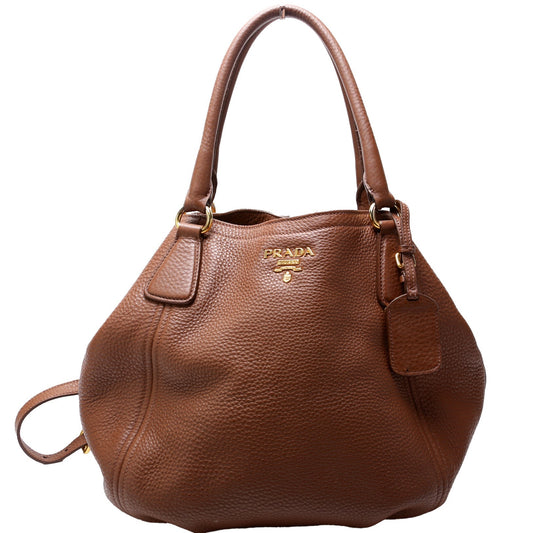 Prada Vitello Daino Convertible Satchel Bag