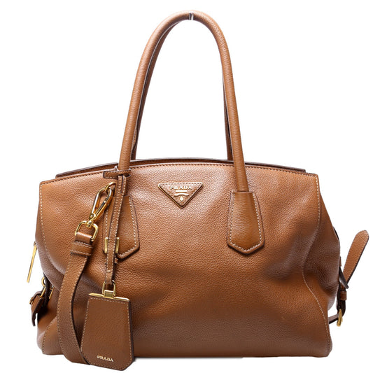 Prada BN2769 Vitello 2Way Tote Bag