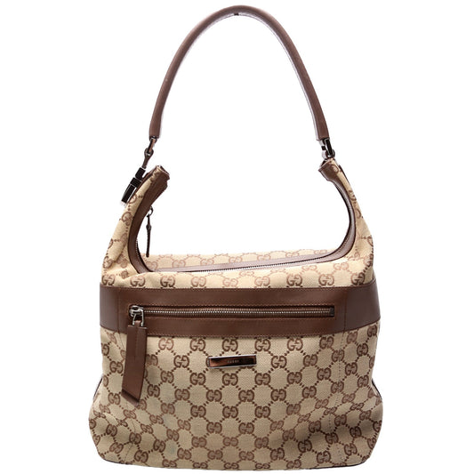Gucci 001-4298 GG Canvas Hobo Bag