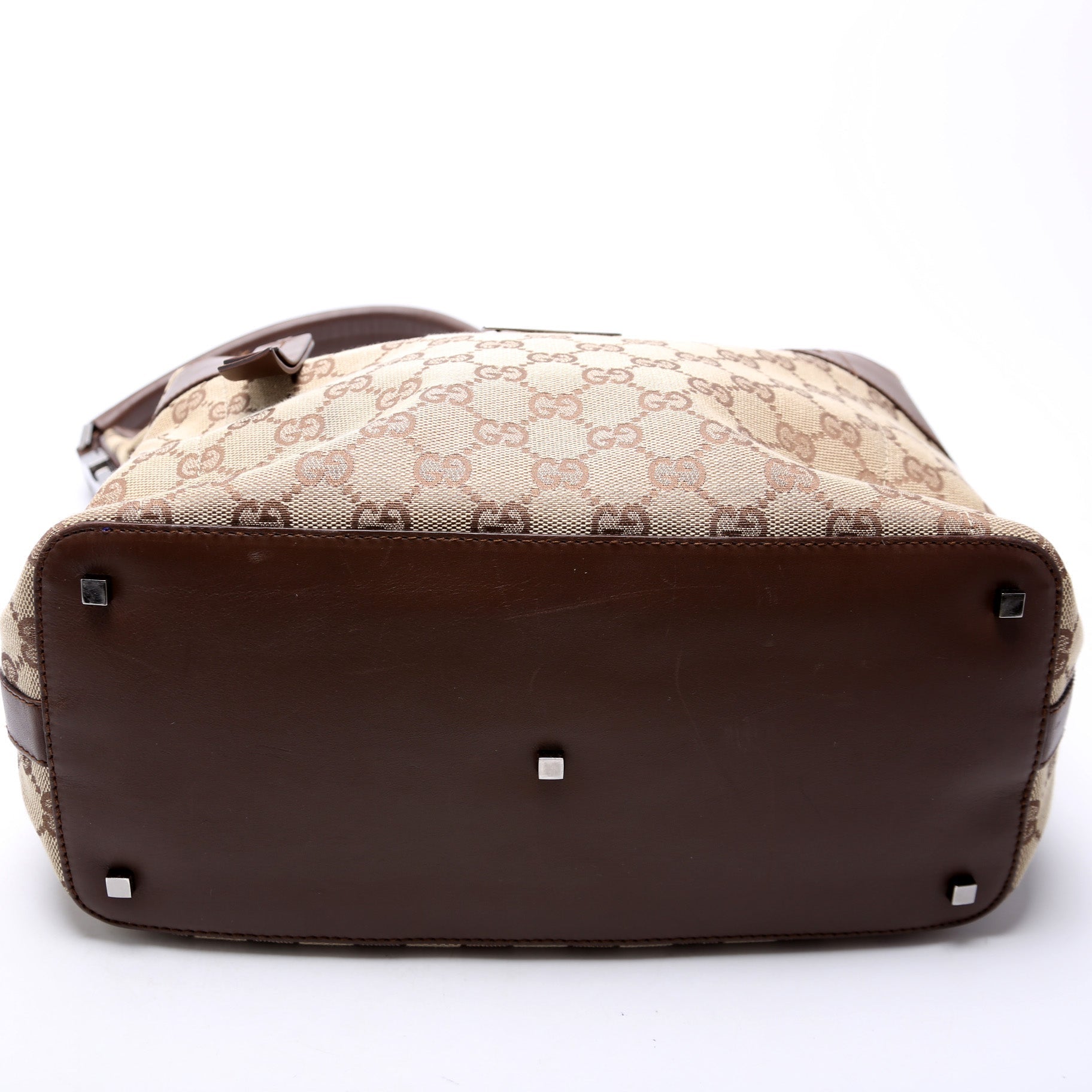 Gucci 001-4298 GG Canvas Hobo Bag