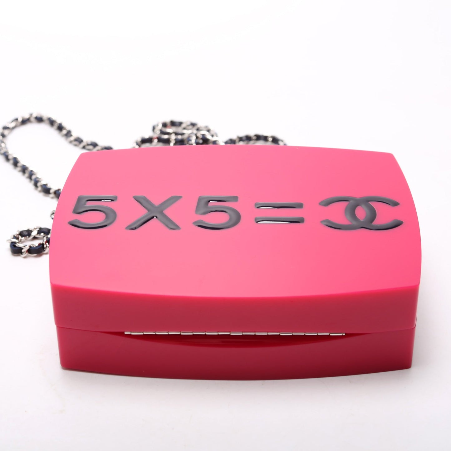 Chanel Plexiglass Clutch Evening in the Streets Bag
