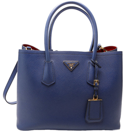 Prada Saffiano Cuir Double Large Bag