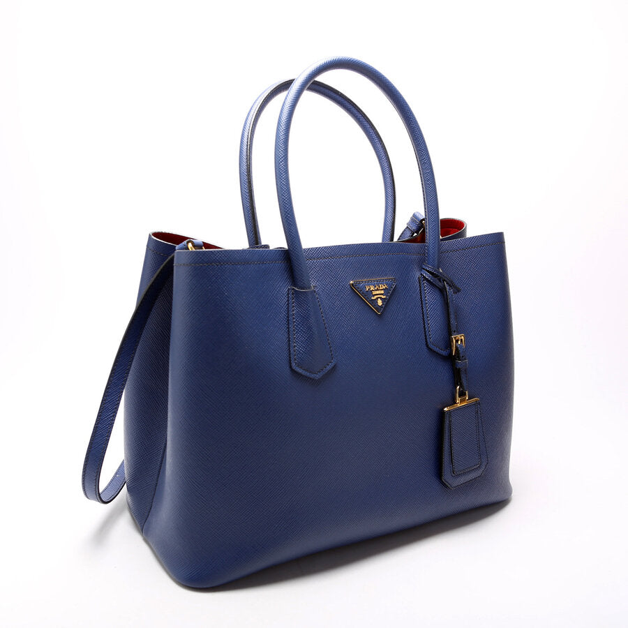 Prada Saffiano Cuir Double Large Bag - Style 3