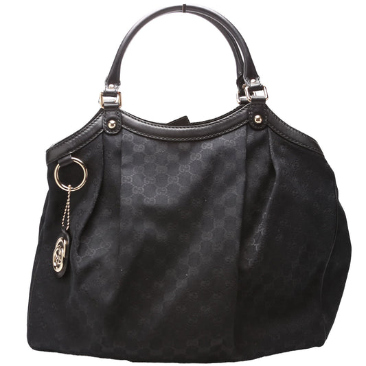 Gucci 211943 Sukey GG Canvas Large Bag