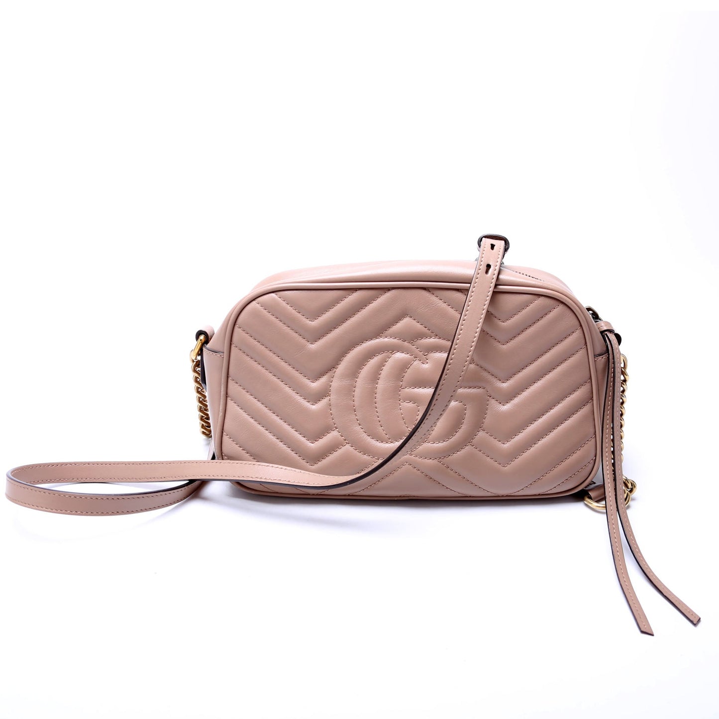 Gucci 447632 Marmont Small Leather Camera Bag