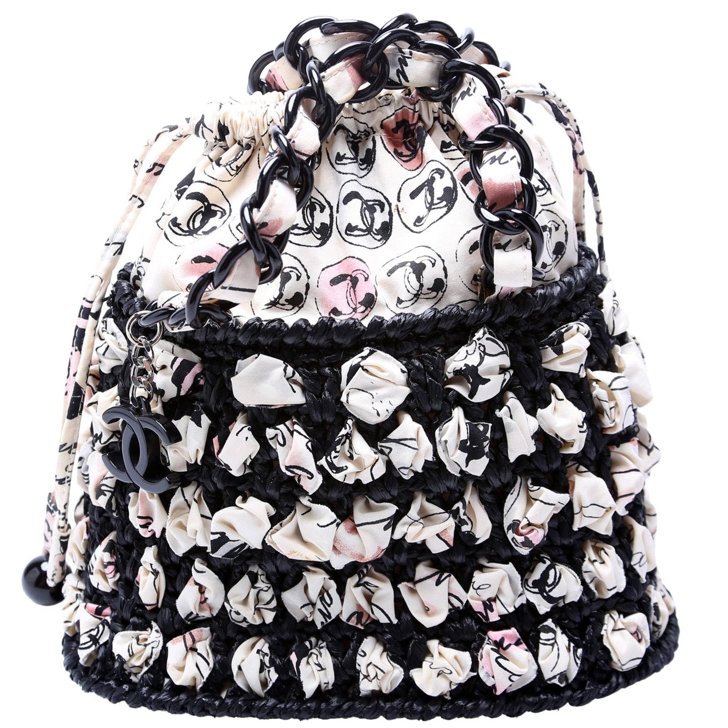 Chanel Sac Bourse Toile Bag