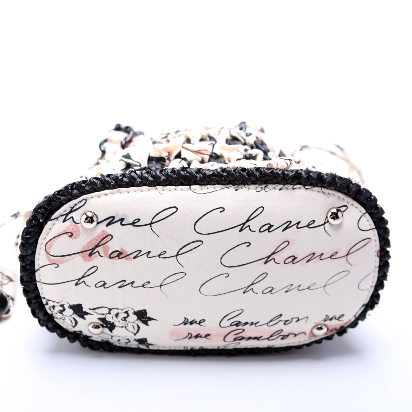 Chanel Sac Bourse Toile Bag