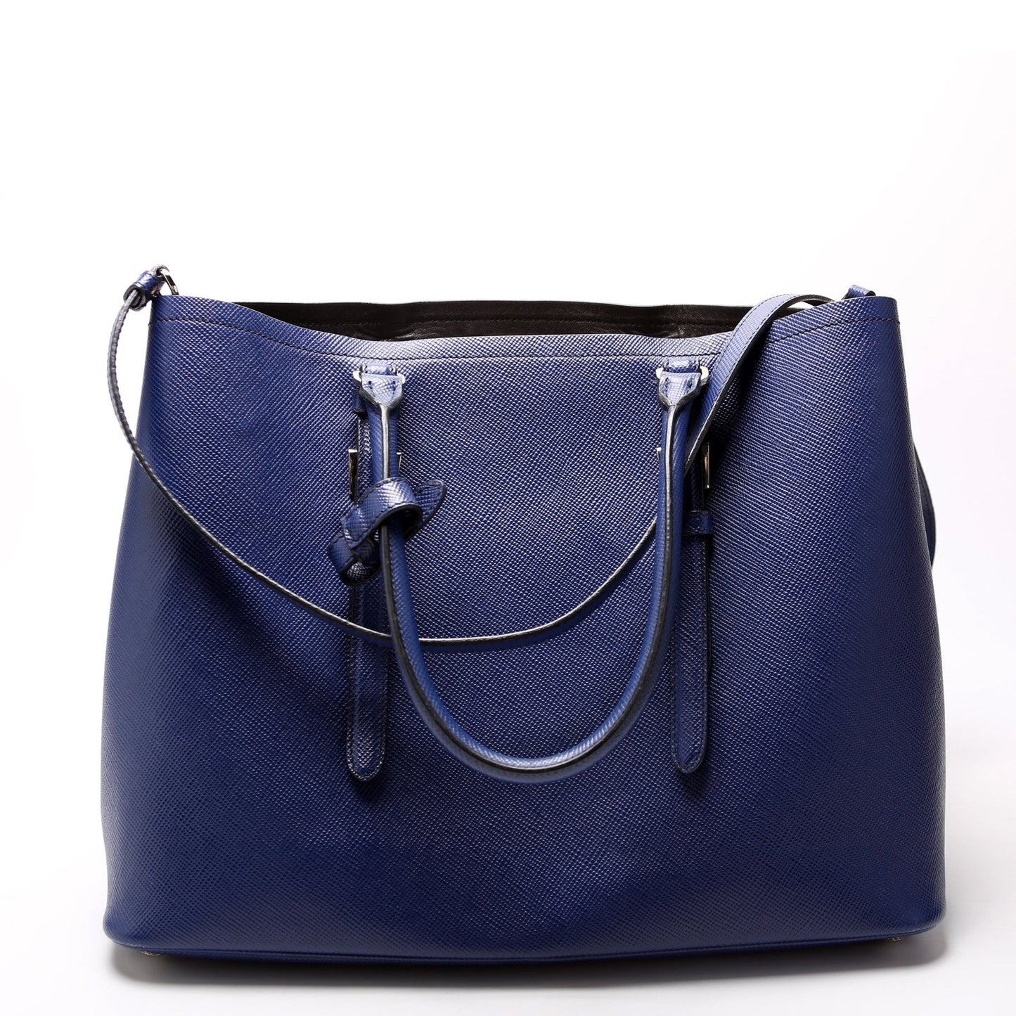 Prada Saffiano Cuir Double Medium Bag - Style 8
