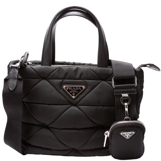Prada 1BG373 Re-Nylon Padded Small Tote Bag