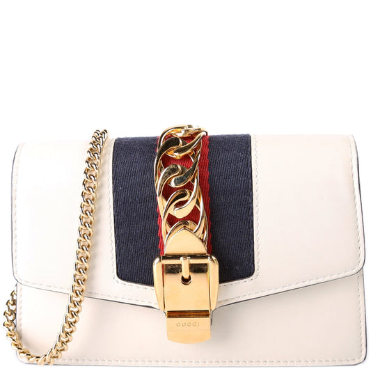 Gucci Sylvie Chain Super Mini 494646 Bag
