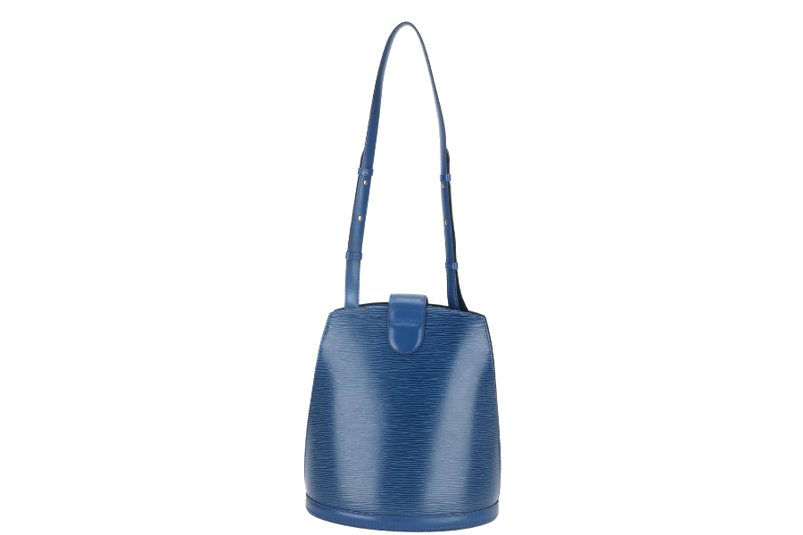 LOUIS VUITTON CLUNY SHOULDER BAG BLUE EPI LEATHER ( ) GOLD HARDWARE NO DUST COVER