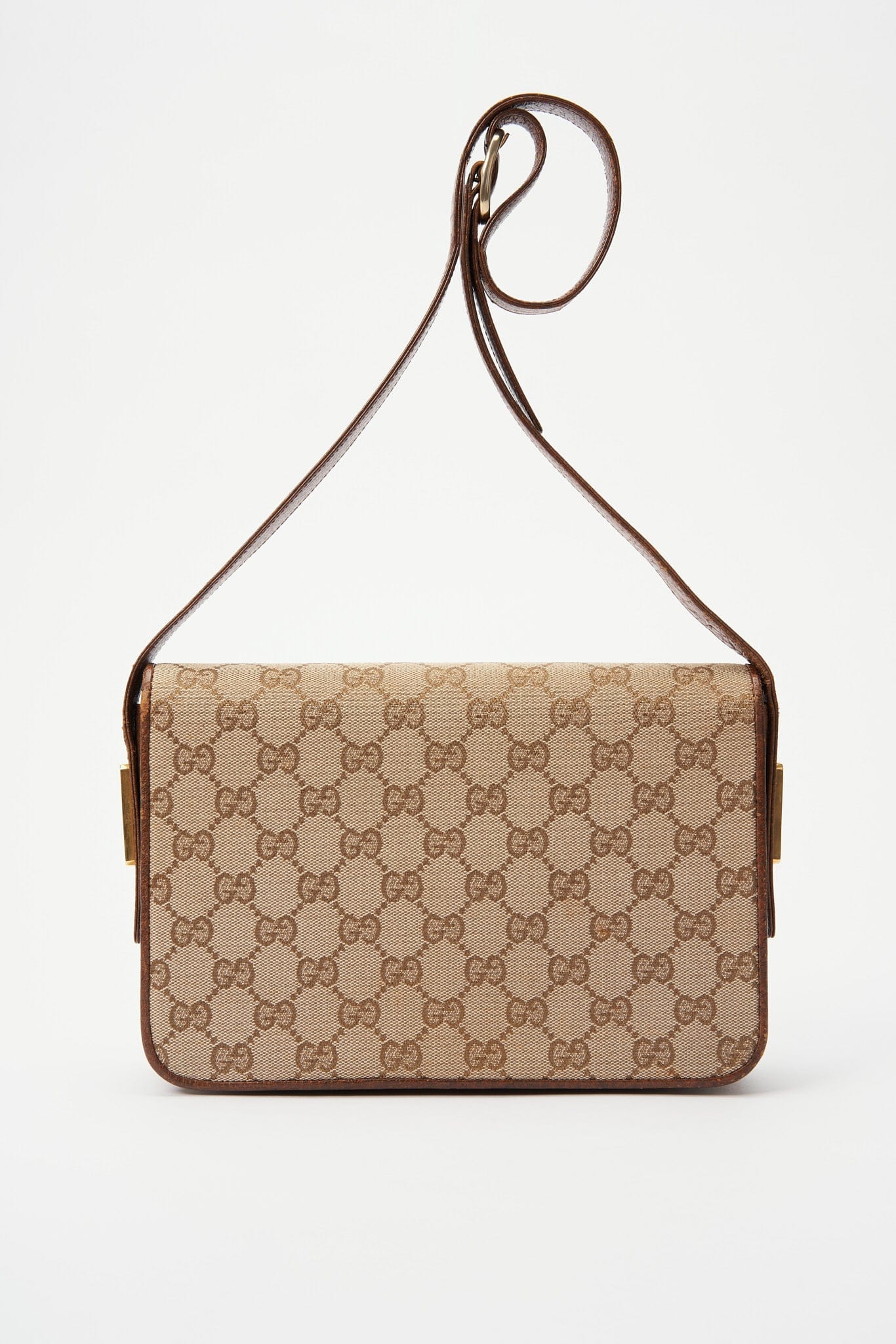 Gucci Leather Canvas Crossbody Style 2