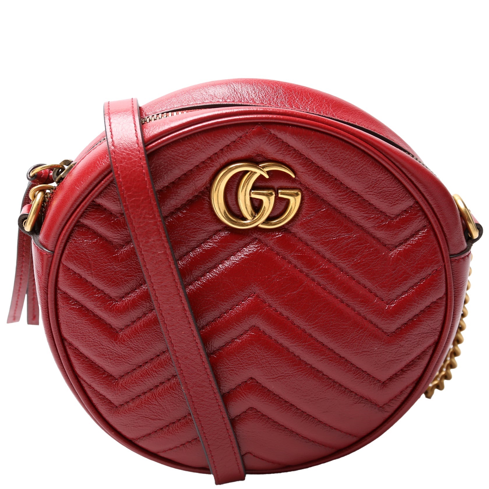Gucci 550154 Marmont Mini Round Bag