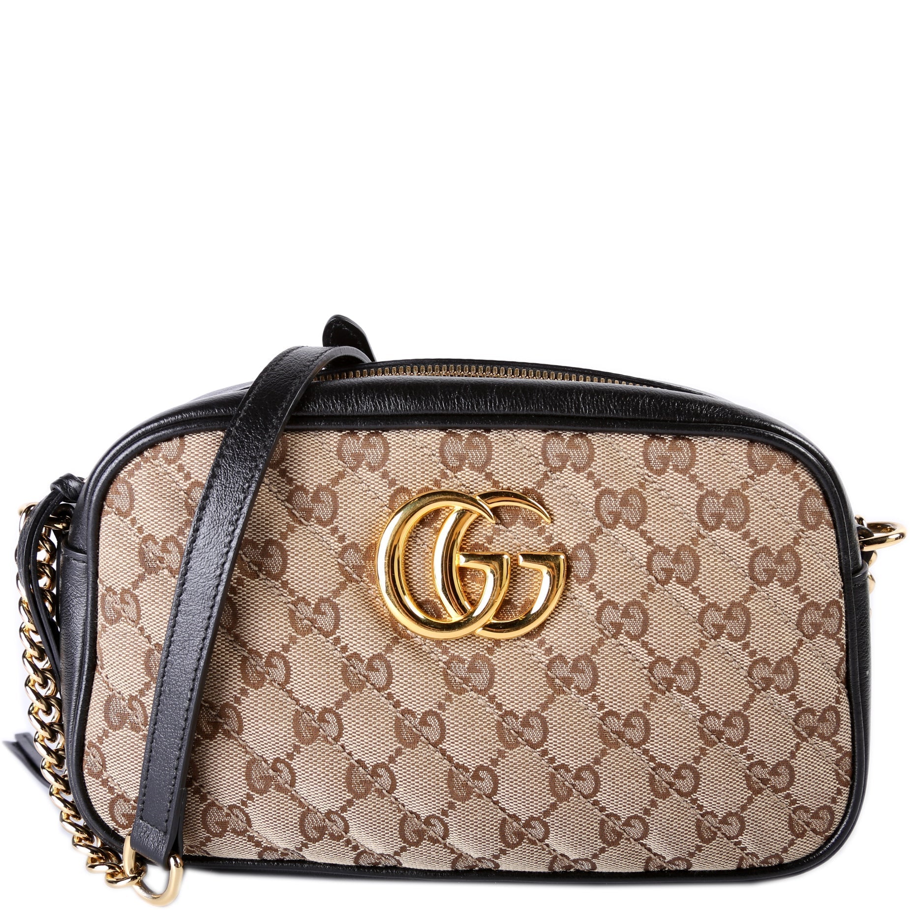 Gucci 447632 Marmont Small Canvas Camera Bag