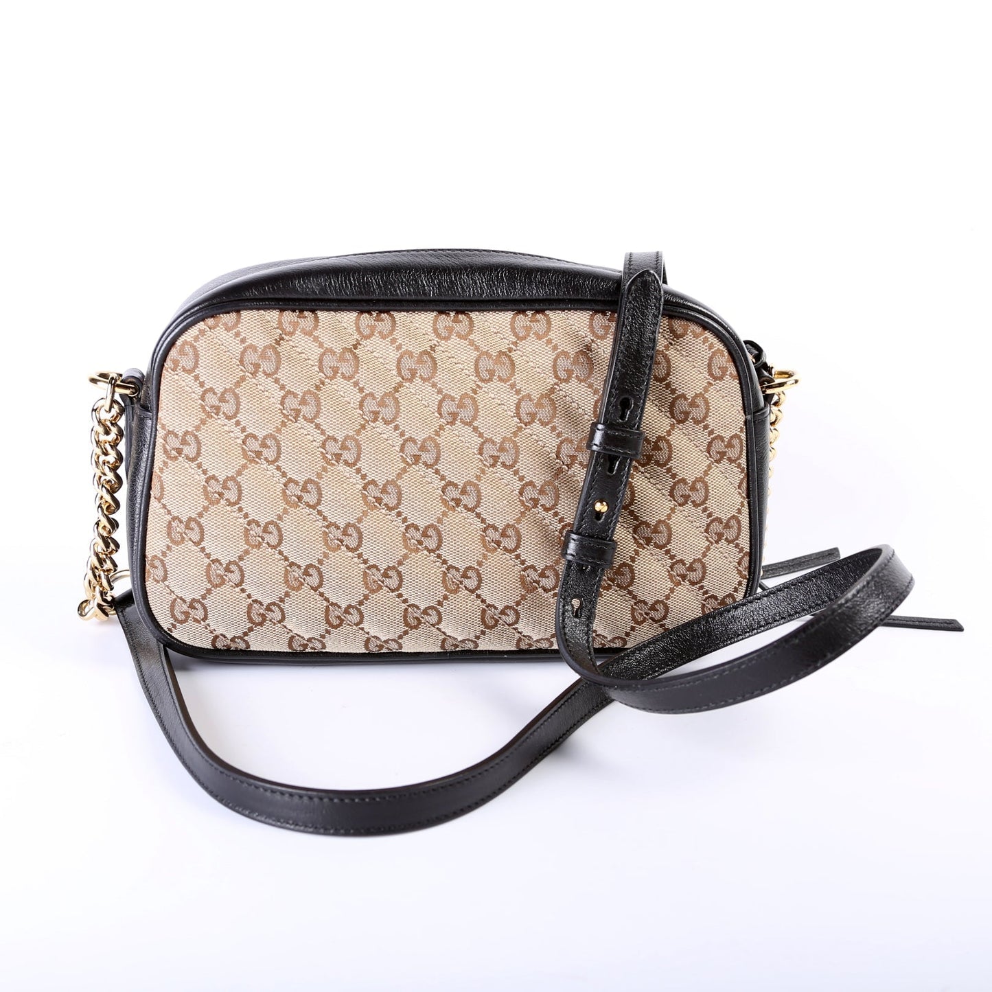 Gucci 447632 Marmont Small Canvas Camera Bag