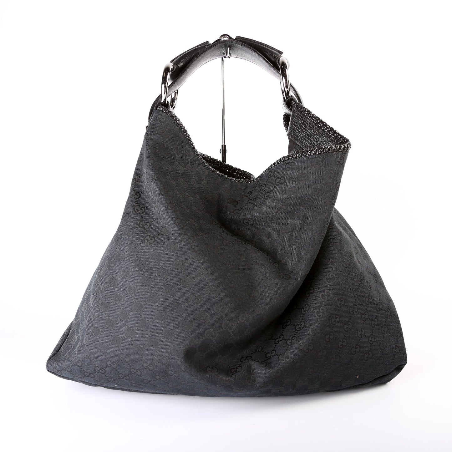 Gucci 114900 Horsebit Hobo Bag