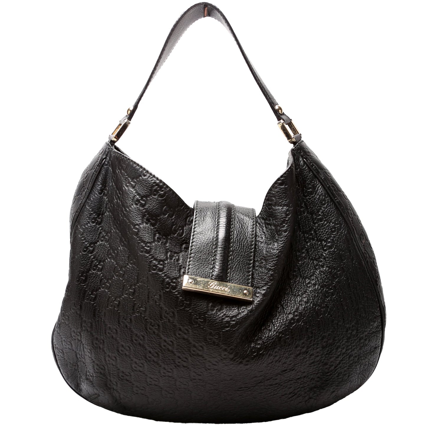 Gucci GG Leather Large Hobo 233604 Bag