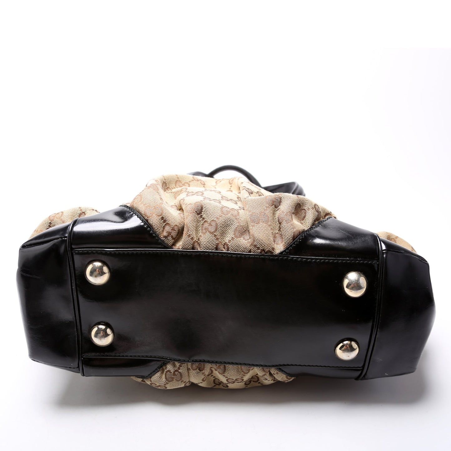 Gucci 203529 Full Moon Canvas Satchel Bag