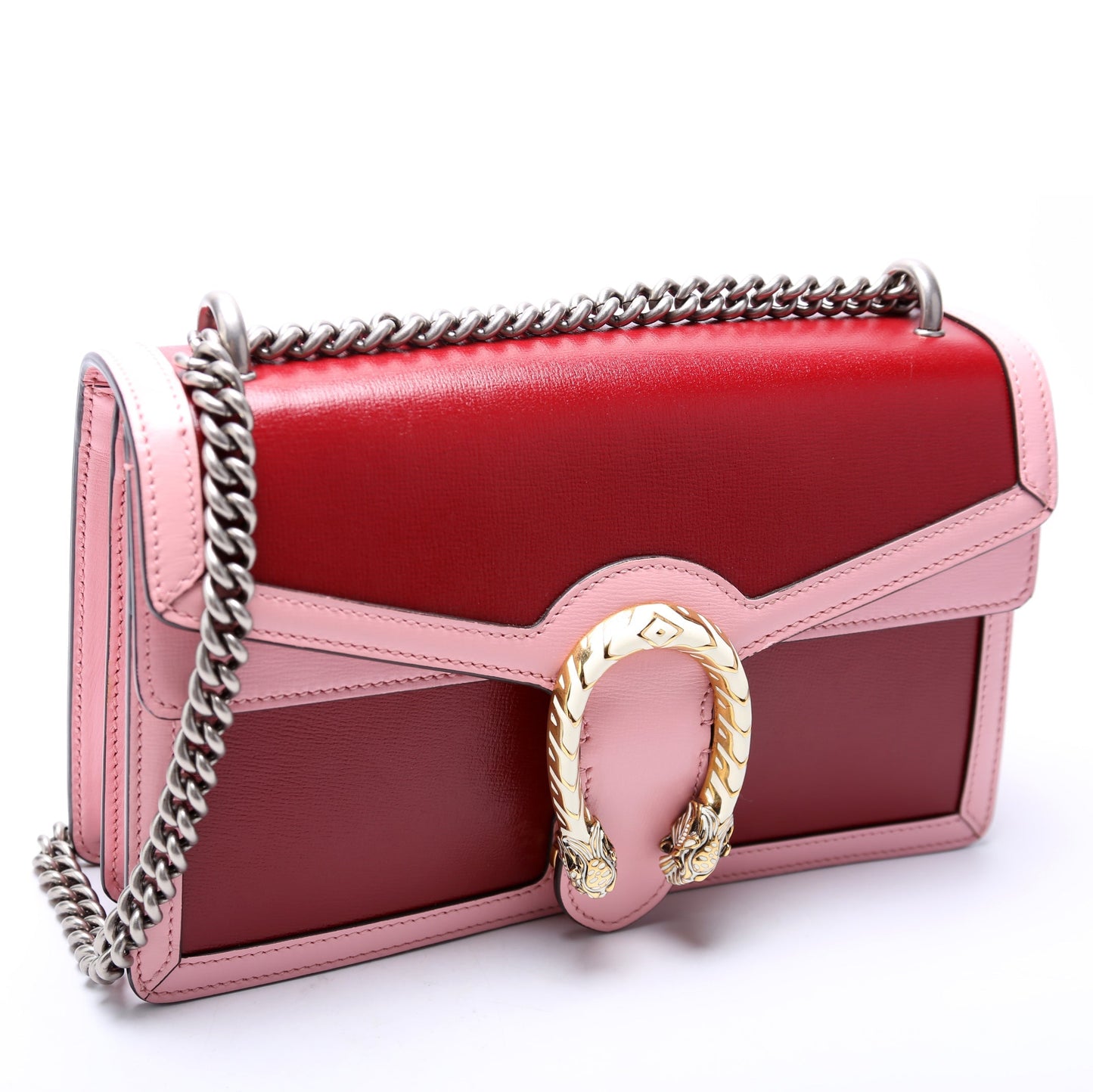 Gucci 400249 Dionysus Enamel Leather Shoulder Small Bag