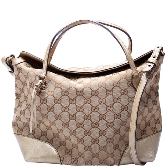 Gucci 353120 Bree GG Canvas Medium Bag