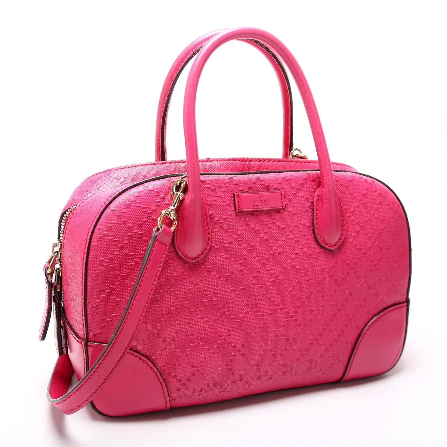 Gucci 354224 Diamante Satchel Bag