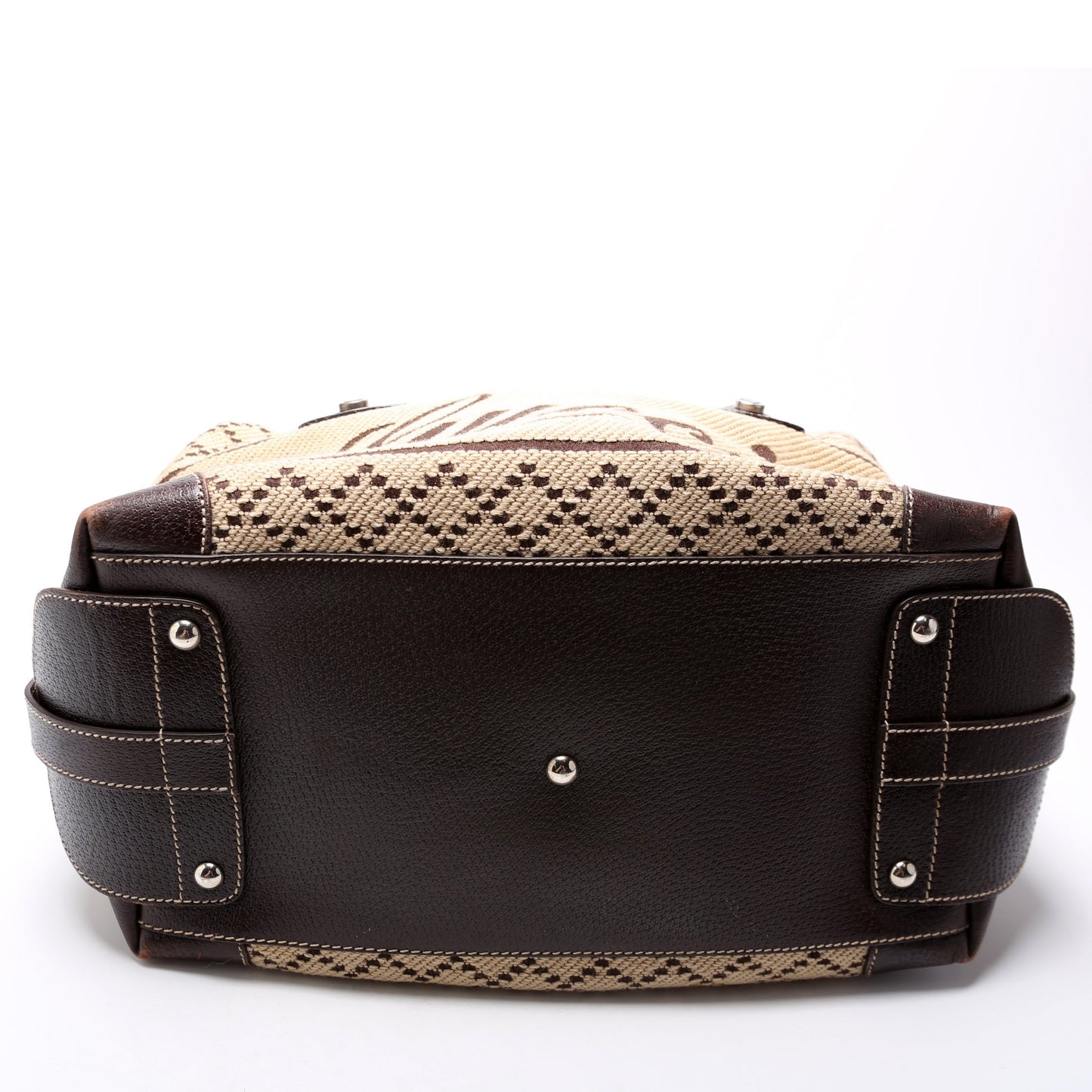 Gucci Diamante Canvas Hysteria Large Boston 181496 Bag