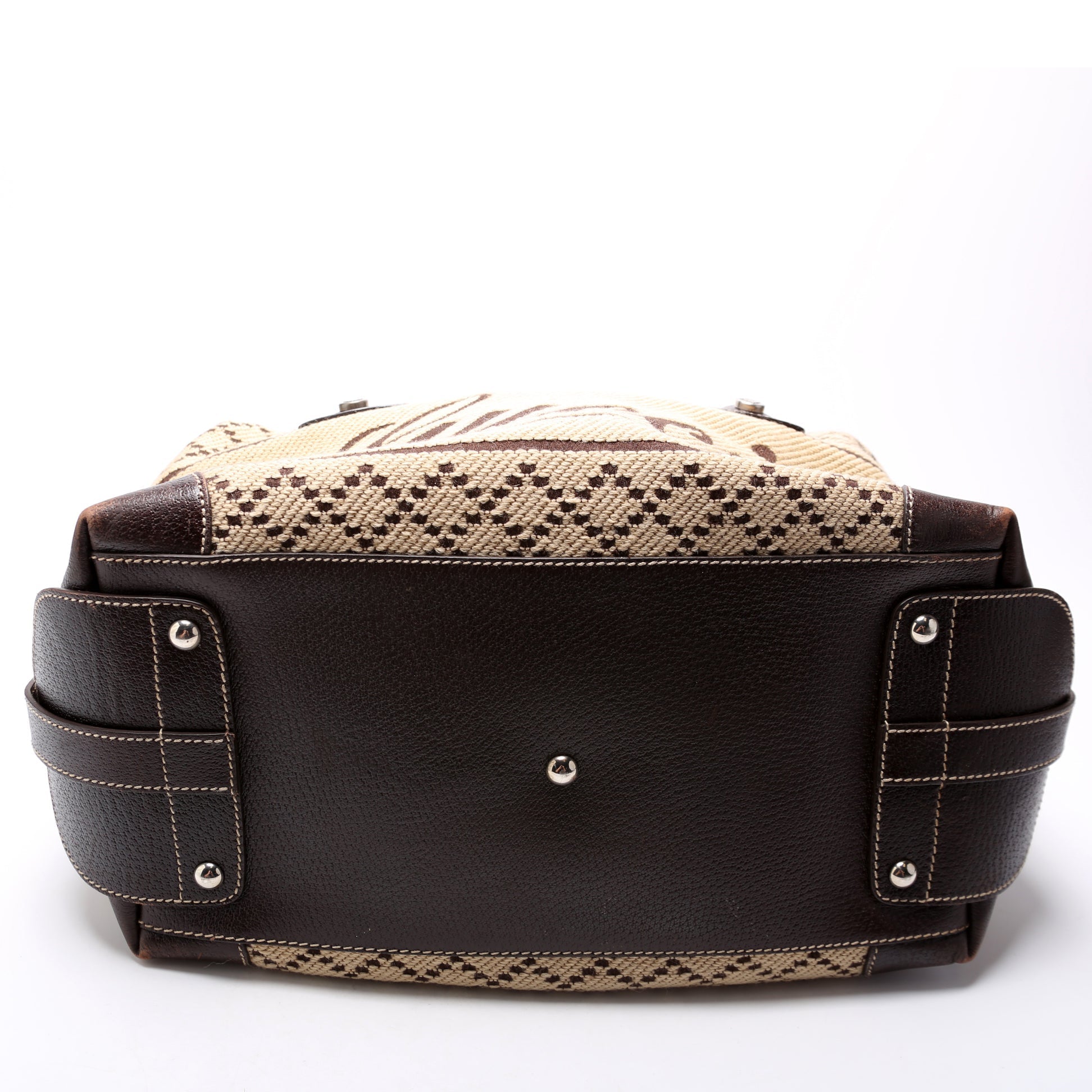 Gucci Diamante Canvas Hysteria Large Boston 181496 Bag