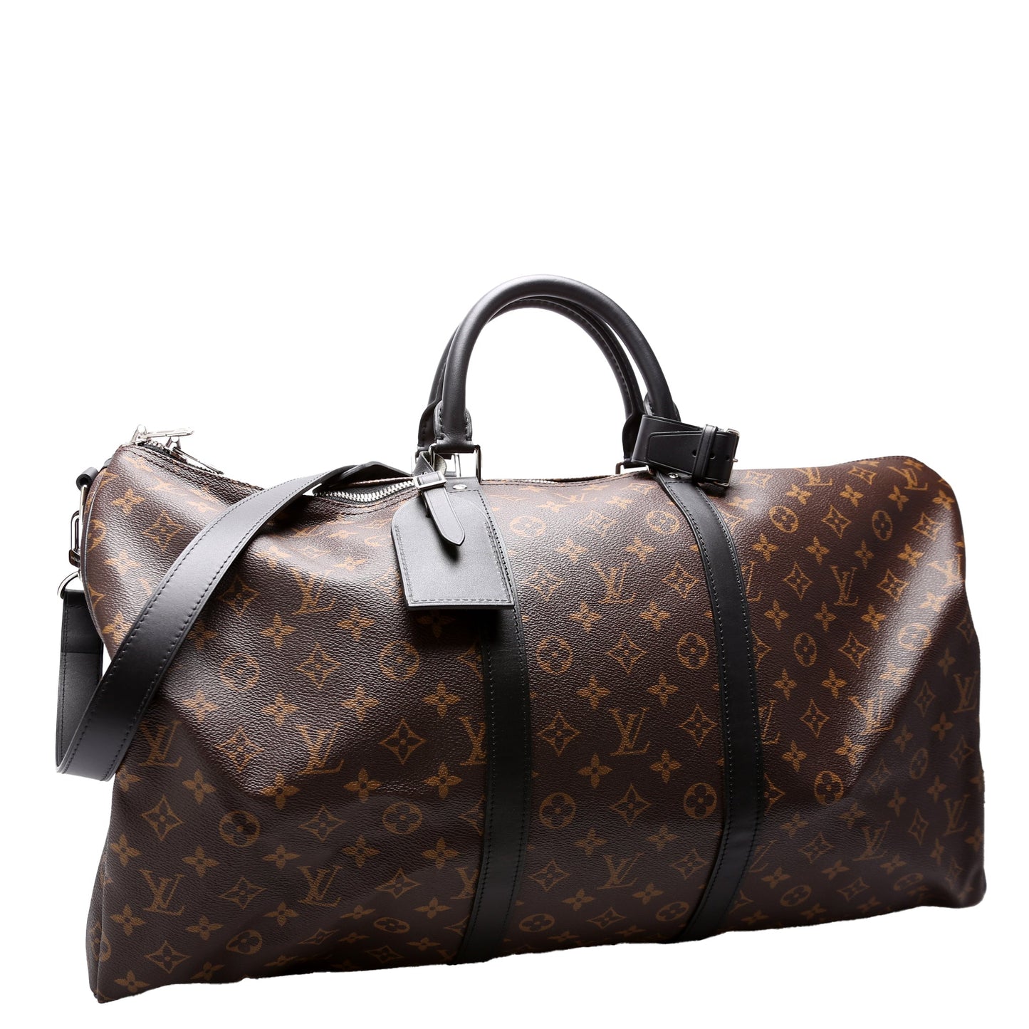  Louis Vuitton Keepall 55 Macassar W/Strap