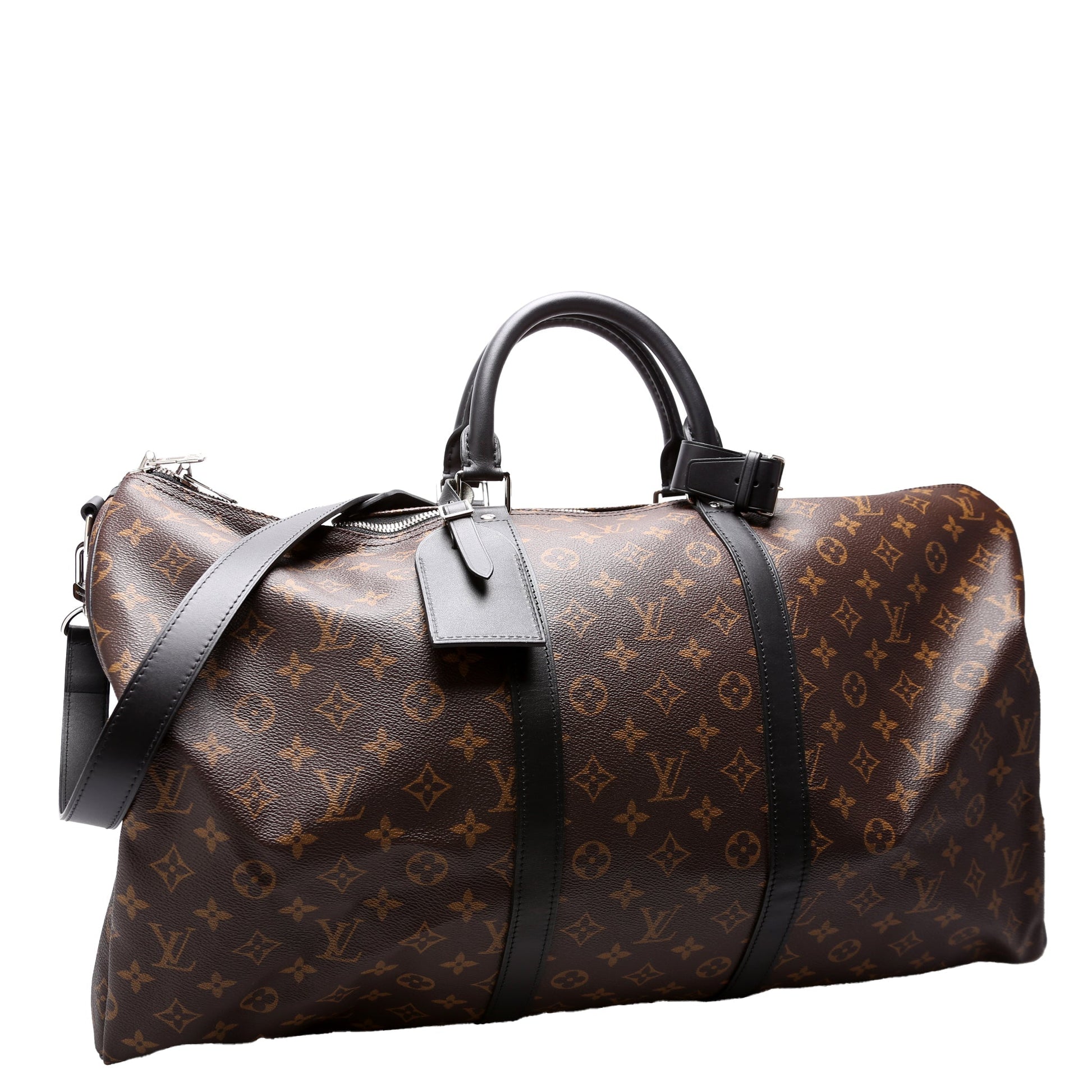  Louis Vuitton Keepall 55 Macassar W/Strap